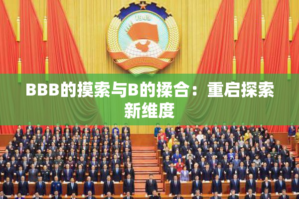 BBB的摸索与B的揉合：重启探索新维度