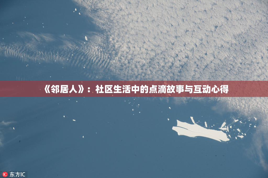 《邻居人》：社区生活中的点滴故事与互动心得