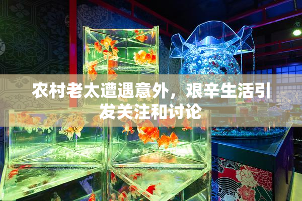 农村老太遭遇意外，艰辛生活引发关注和讨论