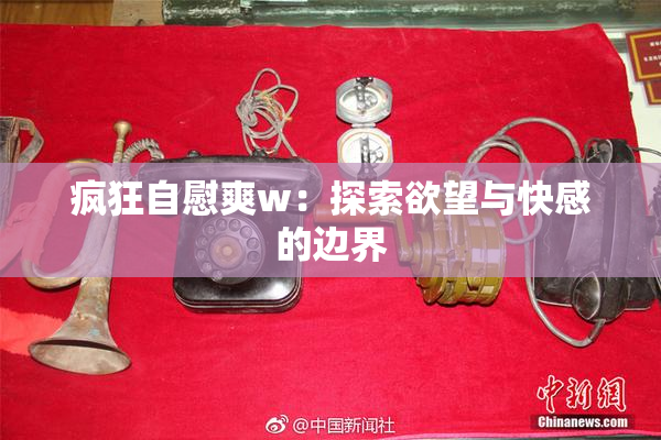 疯狂自慰爽w：探索欲望与快感的边界