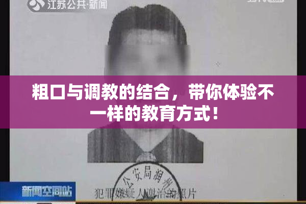 粗口与调教的结合，带你体验不一样的教育方式！
