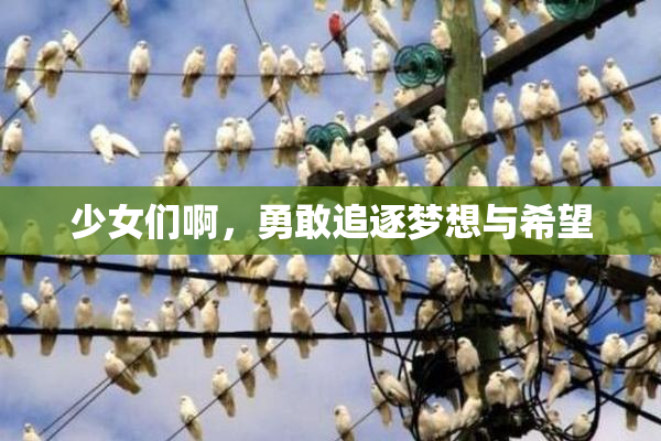 少女们啊，勇敢追逐梦想与希望