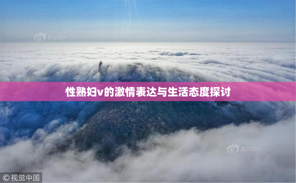 性熟妇v的激情表达与生活态度探讨