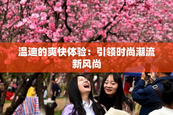 温迪的爽快体验：引领时尚潮流新风尚