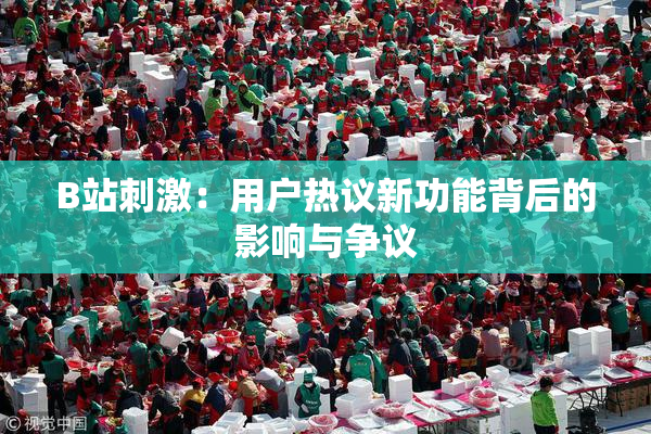 B站刺激：用户热议新功能背后的影响与争议