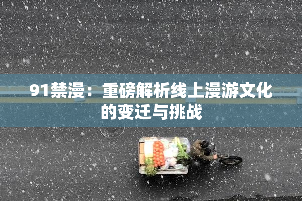 91禁漫：重磅解析线上漫游文化的变迁与挑战