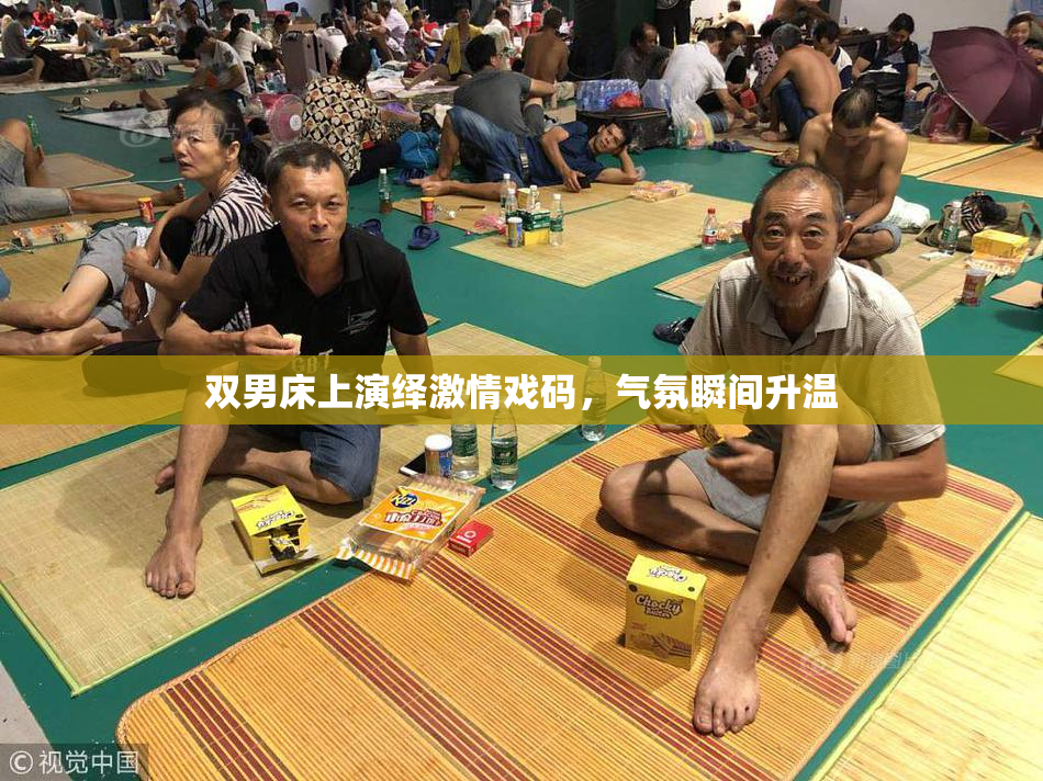 双男床上演绎激情戏码，气氛瞬间升温