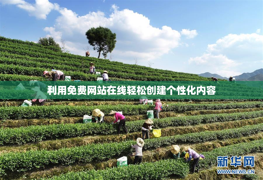 利用免费网站在线轻松创建个性化内容