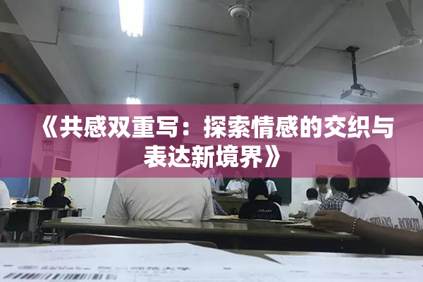 《共感双重写：探索情感的交织与表达新境界》
