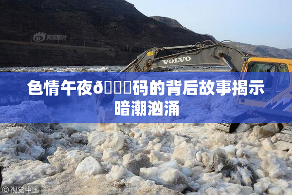 色情午夜🈚码的背后故事揭示暗潮汹涌
