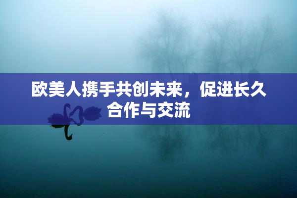 欧美人携手共创未来，促进长久合作与交流