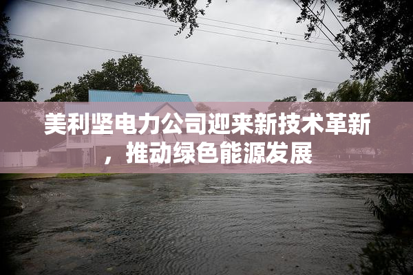 美利坚电力公司迎来新技术革新，推动绿色能源发展