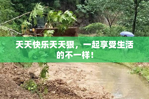 天天快乐天天狠，一起享受生活的不一样！