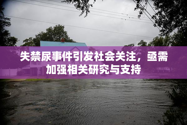 失禁尿事件引发社会关注，亟需加强相关研究与支持