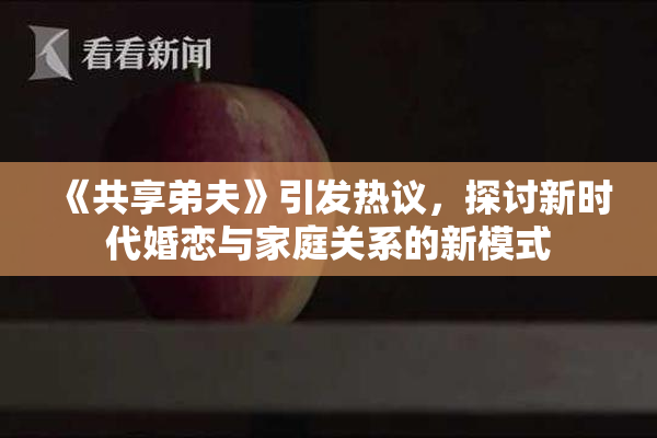 《共享弟夫》引发热议，探讨新时代婚恋与家庭关系的新模式
