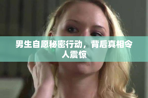 男生自愿秘密行动，背后真相令人震惊