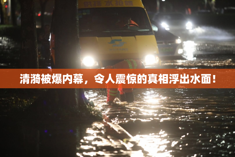 清漪被爆内幕，令人震惊的真相浮出水面！