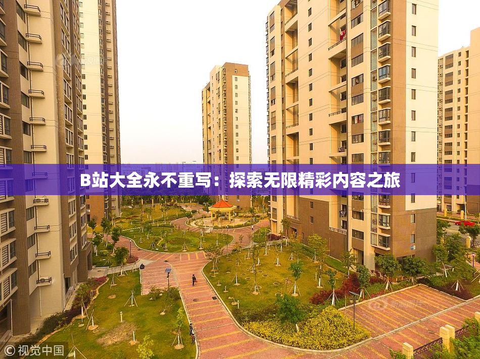 B站大全永不重写：探索无限精彩内容之旅