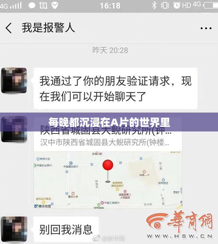 每晚都沉浸在A片的世界里