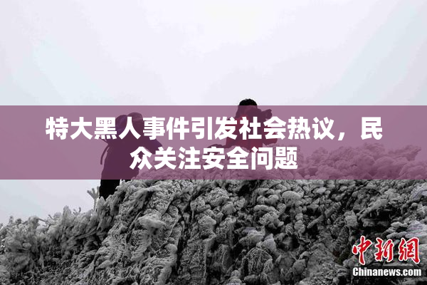 特大黑人事件引发社会热议，民众关注安全问题