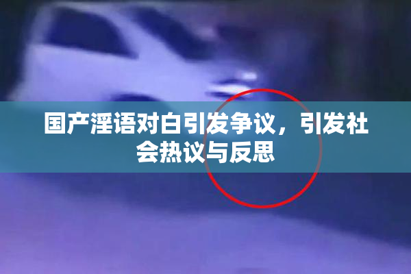 国产淫语对白引发争议，引发社会热议与反思