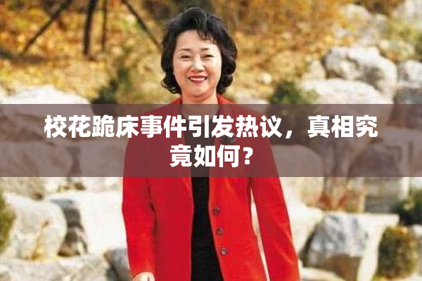 校花跪床事件引发热议，真相究竟如何？
