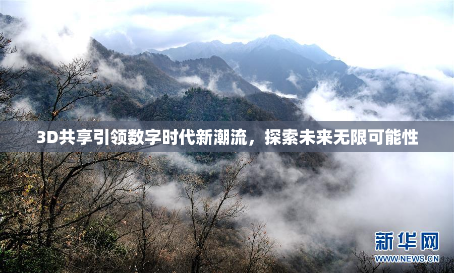 3D共享引领数字时代新潮流，探索未来无限可能性