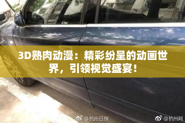 3D熟肉动漫：精彩纷呈的动画世界，引领视觉盛宴！
