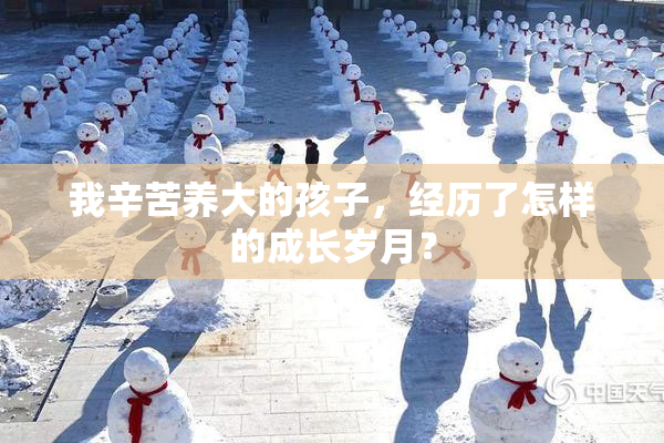 我辛苦养大的孩子，经历了怎样的成长岁月？
