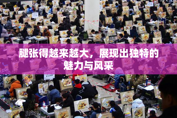 腿张得越来越大，展现出独特的魅力与风采