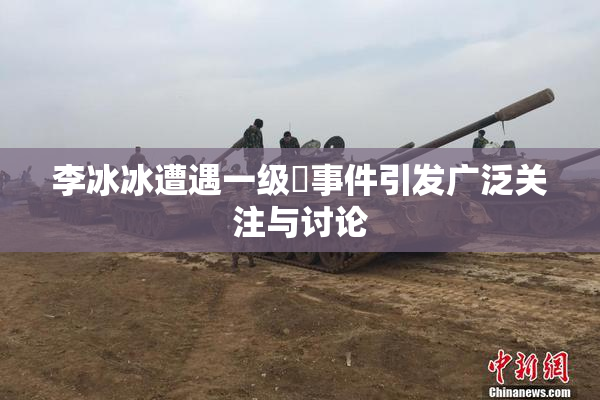 李冰冰遭遇一级婬事件引发广泛关注与讨论