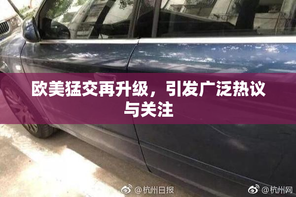 欧美猛交再升级，引发广泛热议与关注