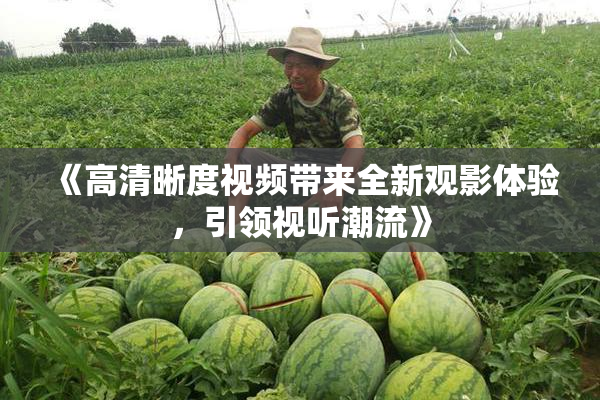 《高清晰度视频带来全新观影体验，引领视听潮流》