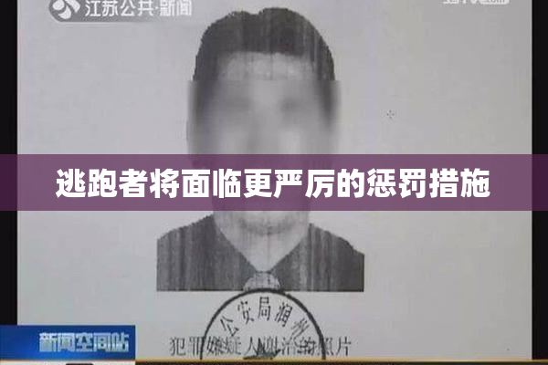 逃跑者将面临更严厉的惩罚措施