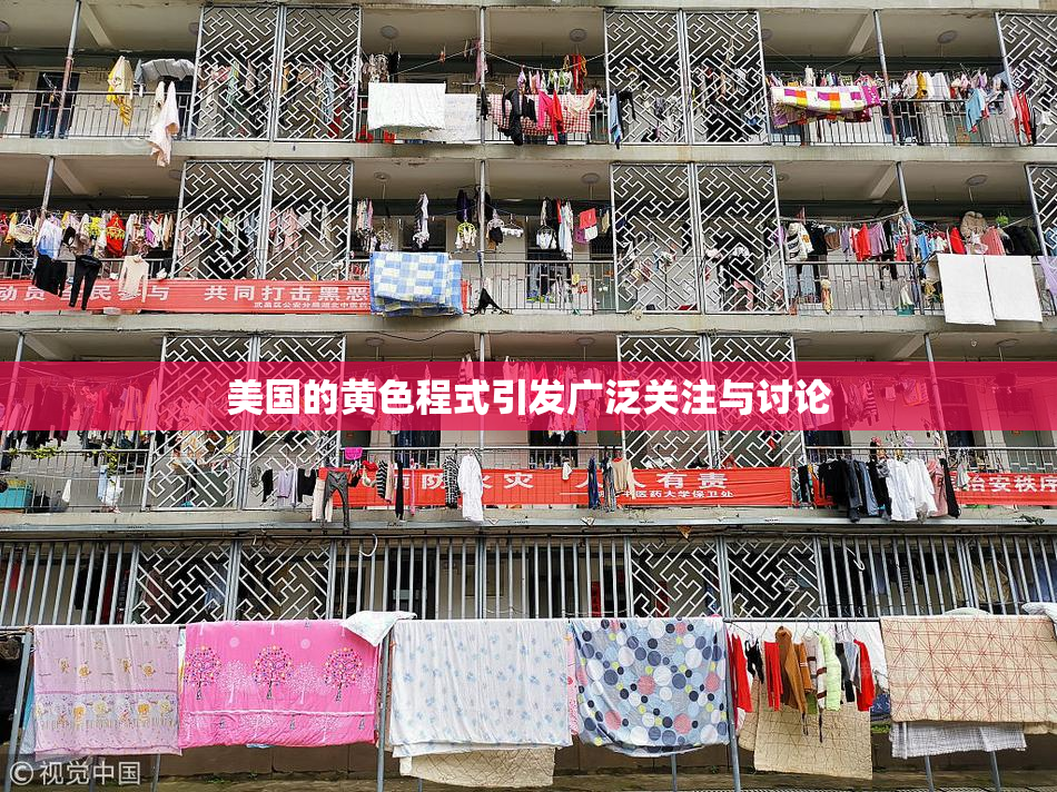 美国的黄色程式引发广泛关注与讨论