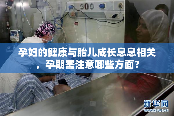 孕妇的健康与胎儿成长息息相关，孕期需注意哪些方面？