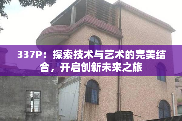 337P：探索技术与艺术的完美结合，开启创新未来之旅