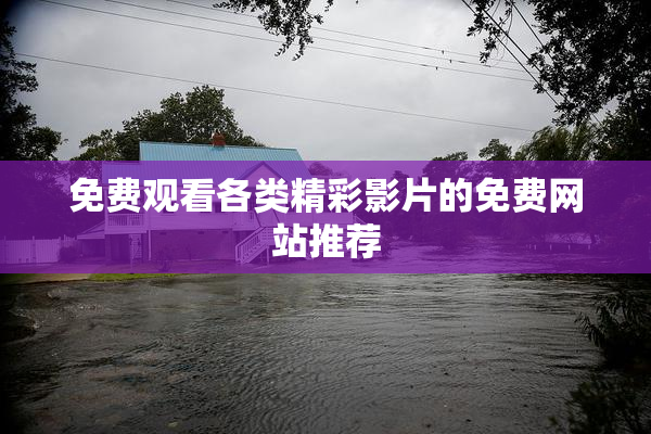 免费观看各类精彩影片的免费网站推荐
