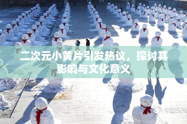 二次元小黄片引发热议，探讨其影响与文化意义