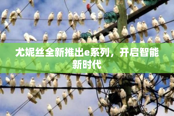 尤妮丝全新推出e系列，开启智能新时代