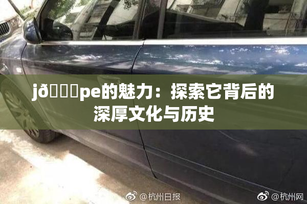 j🈚pe的魅力：探索它背后的深厚文化与历史