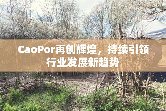 CaoPor再创辉煌，持续引领行业发展新趋势