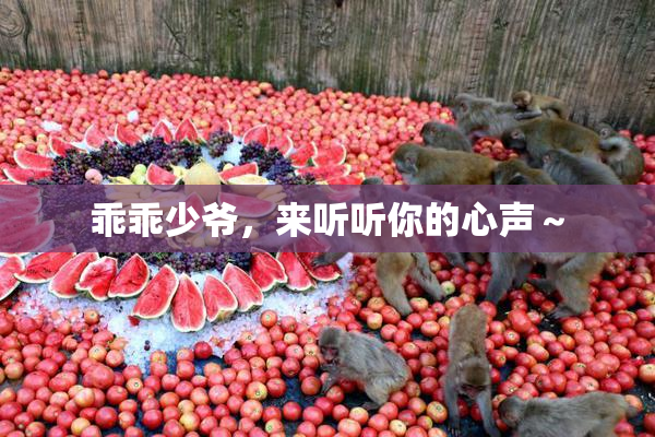 乖乖少爷，来听听你的心声～