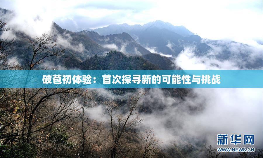 破苞初体验：首次探寻新的可能性与挑战