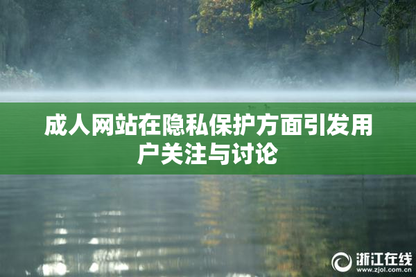 成人网站在隐私保护方面引发用户关注与讨论