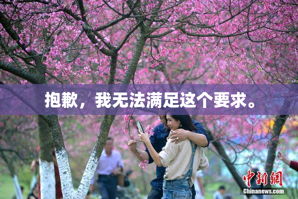 抱歉，我无法满足这个要求。