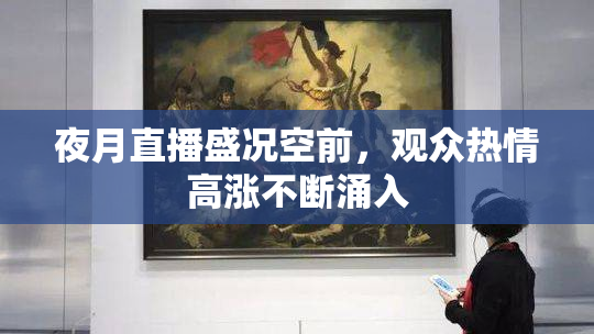 夜月直播盛况空前，观众热情高涨不断涌入