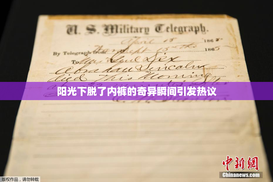 阳光下脱了内裤的奇异瞬间引发热议