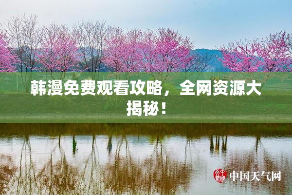 韩漫免费观看攻略，全网资源大揭秘！