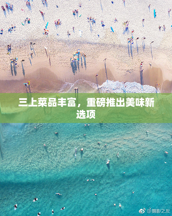 三上菜品丰富，重磅推出美味新选项